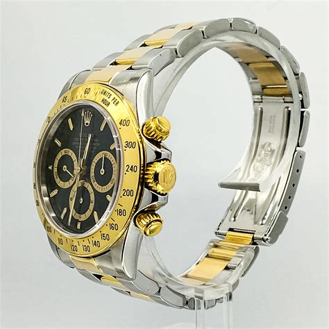 rolex daytona acciaio e oro movimento zenith